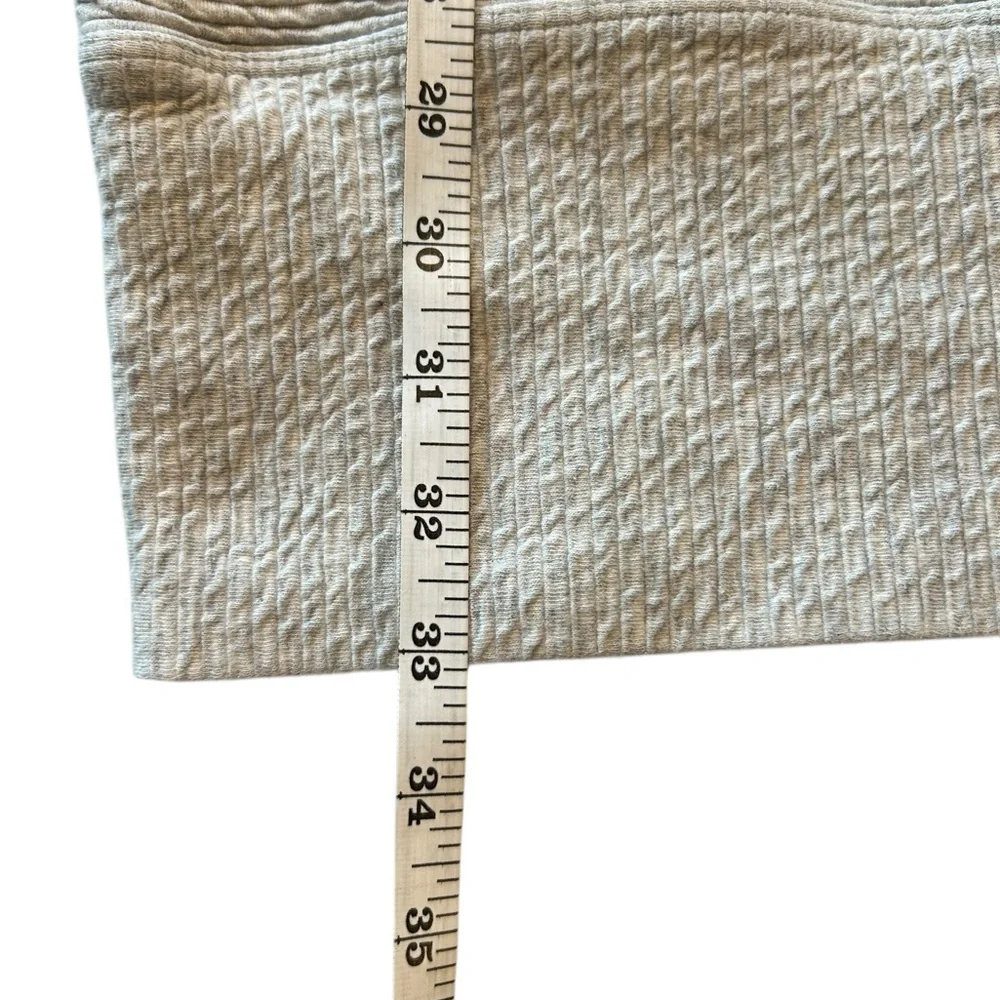 Lululemon Call for Cozy Dress size 6 Sweaterdress Heathered Core Light Grey